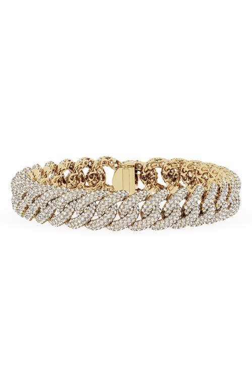 Jennifer Fisher Jennifer Fisher 18K Gold Lab Created Diamond Cuban Chain Bracelet - 8.65 ctw (Nordstrom Exclusive)