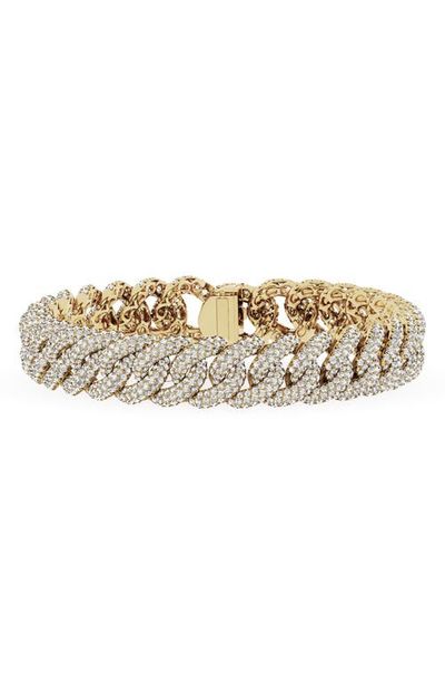 Jennifer Fisher Jennifer Fisher 18K Gold Lab Created Diamond Cuban Chain Bracelet - 8.65 ctw (Nordstrom Exclusive)