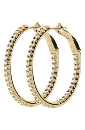 Jennifer Fisher Jennifer Fisher 18K Gold Lab Created Diamond Hoop Earrings - 1.3 ctw (Nordstrom Exclusive)