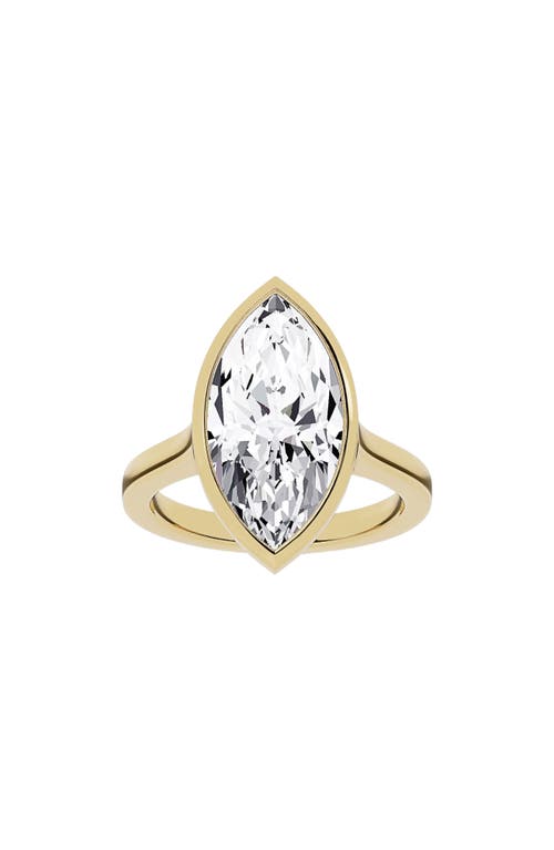 Jennifer Fisher Jennifer Fisher 18K Gold Marquise Lab Created Diamond Solitaire Ring - 6.0 ctw (Nordstrom Exclusive)