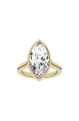 Jennifer Fisher Jennifer Fisher 18K Gold Marquise Lab Created Diamond Solitaire Ring - 6.0 ctw (Nordstrom Exclusive)