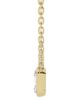 Jennifer Fisher Jennifer Fisher 18K Gold Radiant Lab Created Diamond Pendant Necklace (Nordstrom Exclusive) - 3
