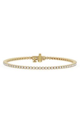 Jennifer Fisher Jennifer Fisher 18K Gold Round Lab Created Diamond Tennis Bracelet - 1.94 ctw (Nordstrom Exclusive)