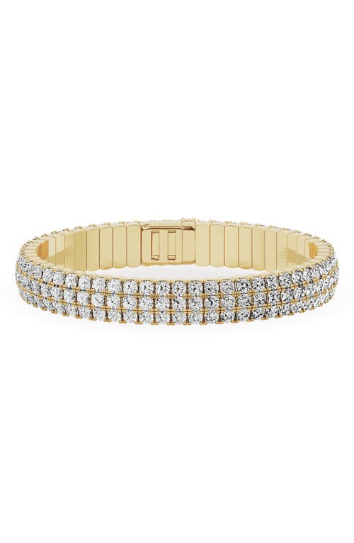 Jennifer Fisher Jennifer Fisher 18K Gold Triple Row Diamond Bangle Bracelet - 21.54 ctw (Nordstrom Exclusive)