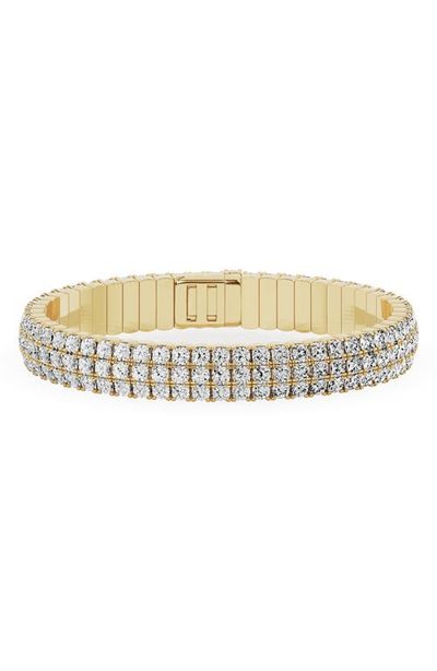 Jennifer Fisher Jennifer Fisher 18K Gold Triple Row Diamond Bangle Bracelet - 21.54 ctw (Nordstrom Exclusive)