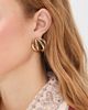 Jennifer Fisher Jennifer Fisher Interlocking Small Earrings Yellow Gold One - 3