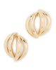 Jennifer Fisher Jennifer Fisher Interlocking Small Earrings Yellow Gold One - 5