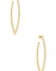 Jennifer Fisher Jennifer Fisher Medium Feather Hoop Earrings - 1