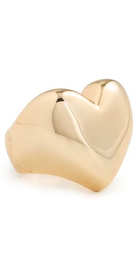 Jennifer Fisher Jennifer Fisher Puffy Heart Ring Yellow Gold