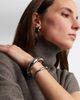 Jennifer Fisher Jennifer Fisher Samira Micro rhodium-plated hoop earrings - 3