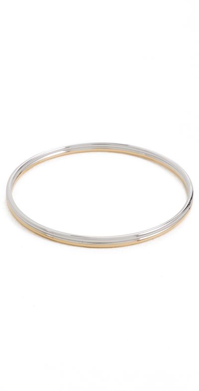 Jennifer Fisher Jennifer Fisher Thread Bangle Two-Tone One