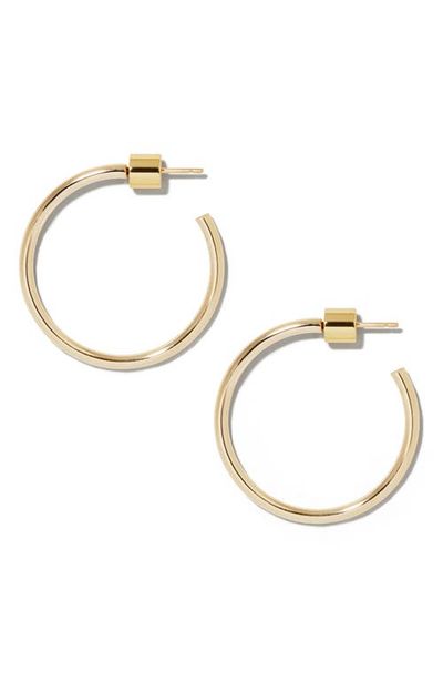 Jennifer Fisher Jennifer Fisher Thread Mini Hoops, 1-Inch