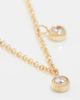 Jennifer Meyer Jewelry Jennifer Meyer Jewelry 18k Gold 3 Mini Diamond Bezel Dangle Necklace Gold One - 5