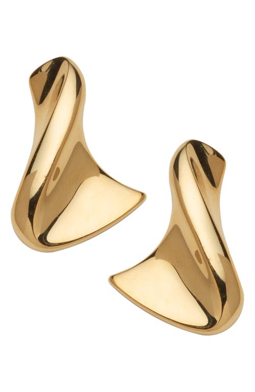 Jennifer Zeuner Jennifer Zeuner Anine Wavy Drop Earrings