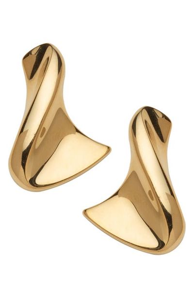 Jennifer Zeuner Jennifer Zeuner Anine Wavy Drop Earrings