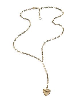 Jennifer Zeuner Jewelry Women's Chara 18K-Gold-Plated Heart