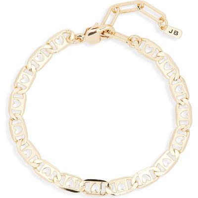 JENNY BIRD JENNY BIRD Bobbi Heart Chain Bracelet