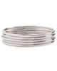 JENNY BIRD JENNY BIRD Dane Bangle Set 5 Pack High Polish Platinum One - 1