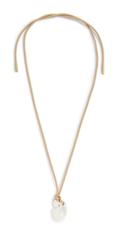 JENNY BIRD JENNY BIRD Estelle Rope Necklace High Polish Silver One