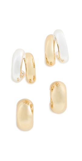 JENNY BIRD JENNY BIRD Mini Florence & Tome Earrings Bundle Two-Tone One