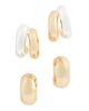 JENNY BIRD JENNY BIRD Mini Florence & Tome Earrings Bundle Two-Tone One - 6