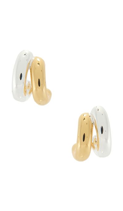 Jenny Bird Jenny Bird Mini Florence Two Tone Earrings