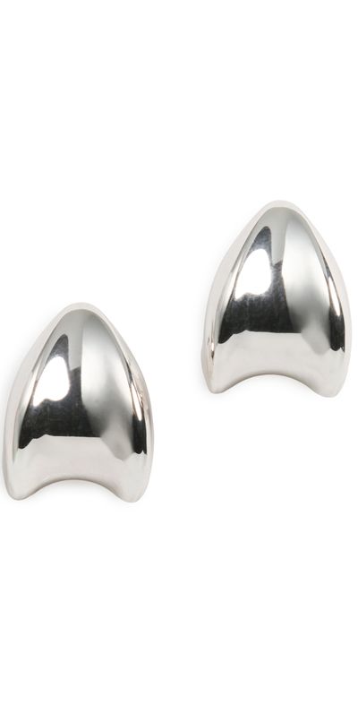 JENNY BIRD JENNY BIRD Mini Paige Puffs High Polish Silver One