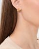 JENNY BIRD JENNY BIRD Mini Woven Square Earrings High Polish Gold One - 3