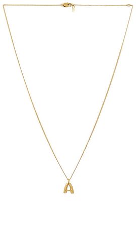 Jenny Bird Jenny Bird Monogram Pendant Necklace