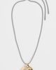 JENNY BIRD JENNY BIRD Nico Mirror Pendant Rope Necklace High Polish Gold One - 2