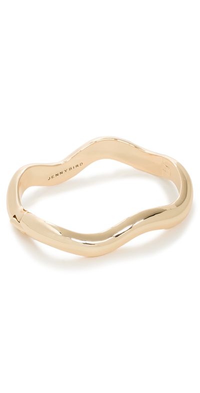 Jenny Bird Jenny Bird Ola Bangle High Polish Gold One Size