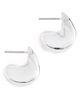 JENNY BIRD JENNY BIRD Paige Puff Hoop Earrings Silver One - 1