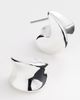 JENNY BIRD JENNY BIRD Paige Puff Hoop Earrings Silver One - 4