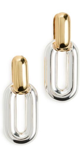 JENNY BIRD JENNY BIRD Puffy Detachable Link Earrings Two-Tone One