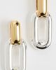 JENNY BIRD JENNY BIRD Puffy Detachable Link Earrings Two-Tone One - 2