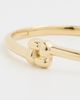 JENNY BIRD JENNY BIRD Slim Woven Square Bangle High Polish Gold - 4