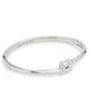JENNY BIRD JENNY BIRD Slim Woven Square Bangle Platinum - 1