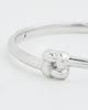 JENNY BIRD JENNY BIRD Slim Woven Square Bangle Platinum - 4