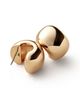 JENNY BIRD JENNY BIRD Small Gemma 14k Gold Dipped Hoop Earrings - 1