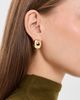 JENNY BIRD JENNY BIRD Small Gemma Hoops High Polish Gold One - 3