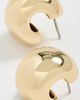 JENNY BIRD JENNY BIRD Small Gemma Hoops High Polish Gold One - 4