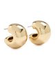 JENNY BIRD JENNY BIRD Small Gemma Hoops High Polish Gold One - 5