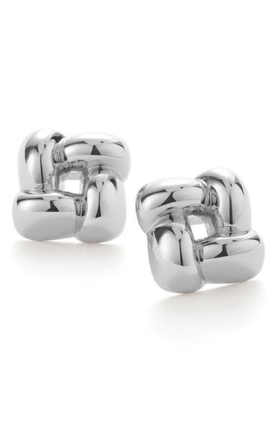 JENNY BIRD JENNY BIRD Small Woven Square Earrings