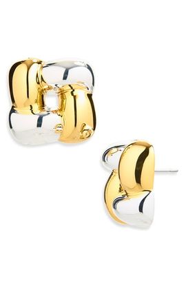 JENNY BIRD JENNY BIRD Small Woven Square Stud Earrings