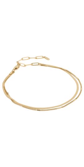 JENNY BIRD JENNY BIRD Surfside Anklet High Polish Gold One