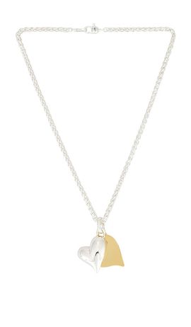 Jenny Bird Jenny Bird Twin Heart Necklace