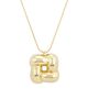 Jenny Bird Jenny Bird Woven Square Pendant Necklace - 2