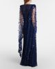 Jenny Packham Jenny Packham Caped embellished gown - 5