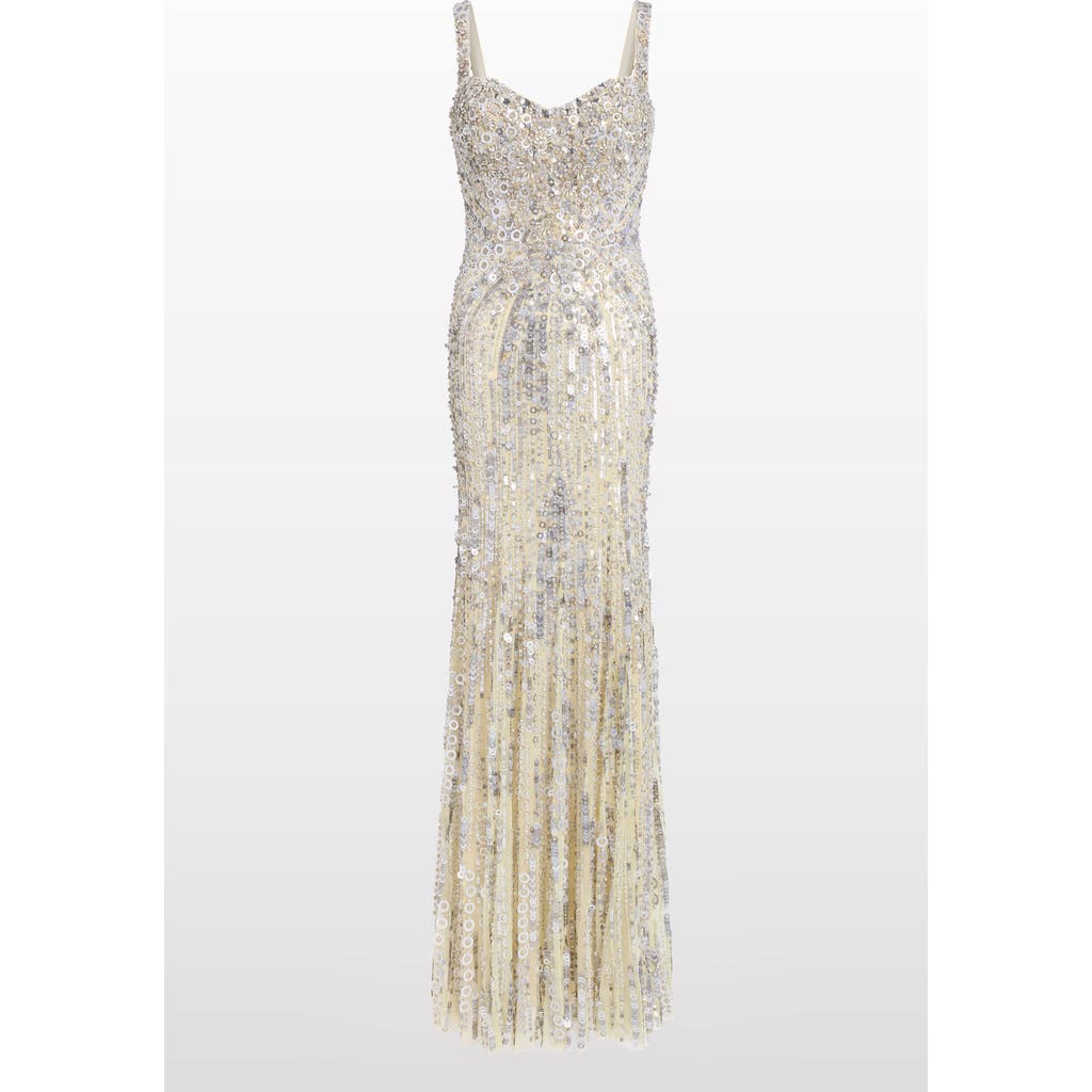 Jenny Packham Jenny Packham Da Vinci Sequin-Embellished Dress
