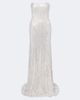 Jenny Packham Jenny Packham Floating Heart sequined strapless gown - 1